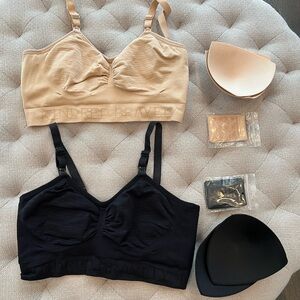 Set of 2 Kindred Bravely Sublime nursing/pumping bras